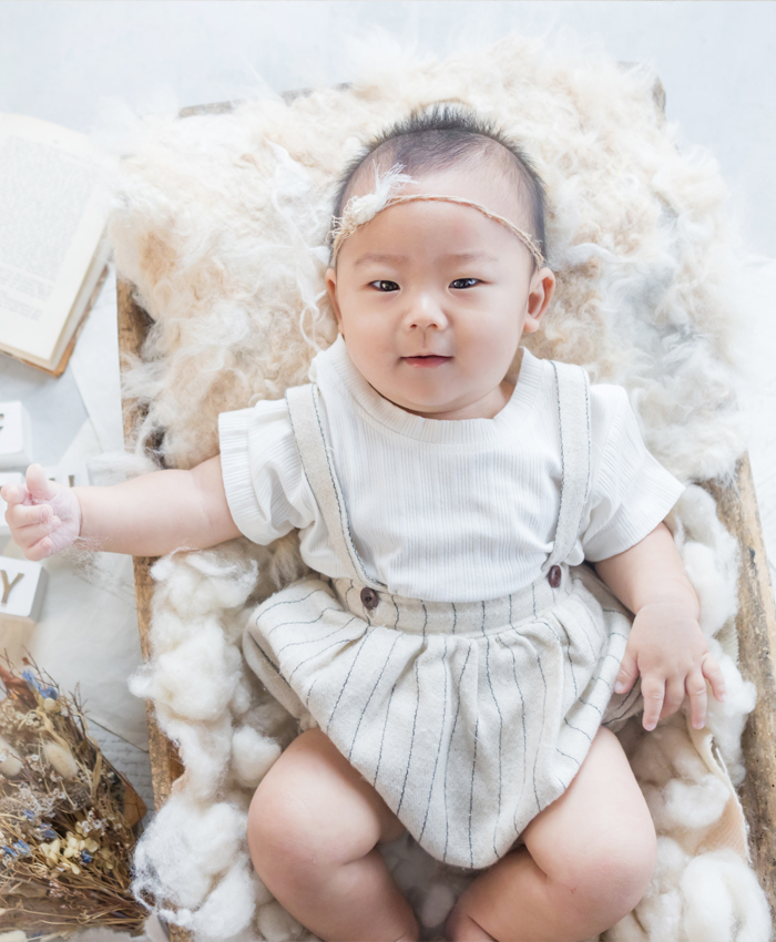 ハーフバースディ男の子の服